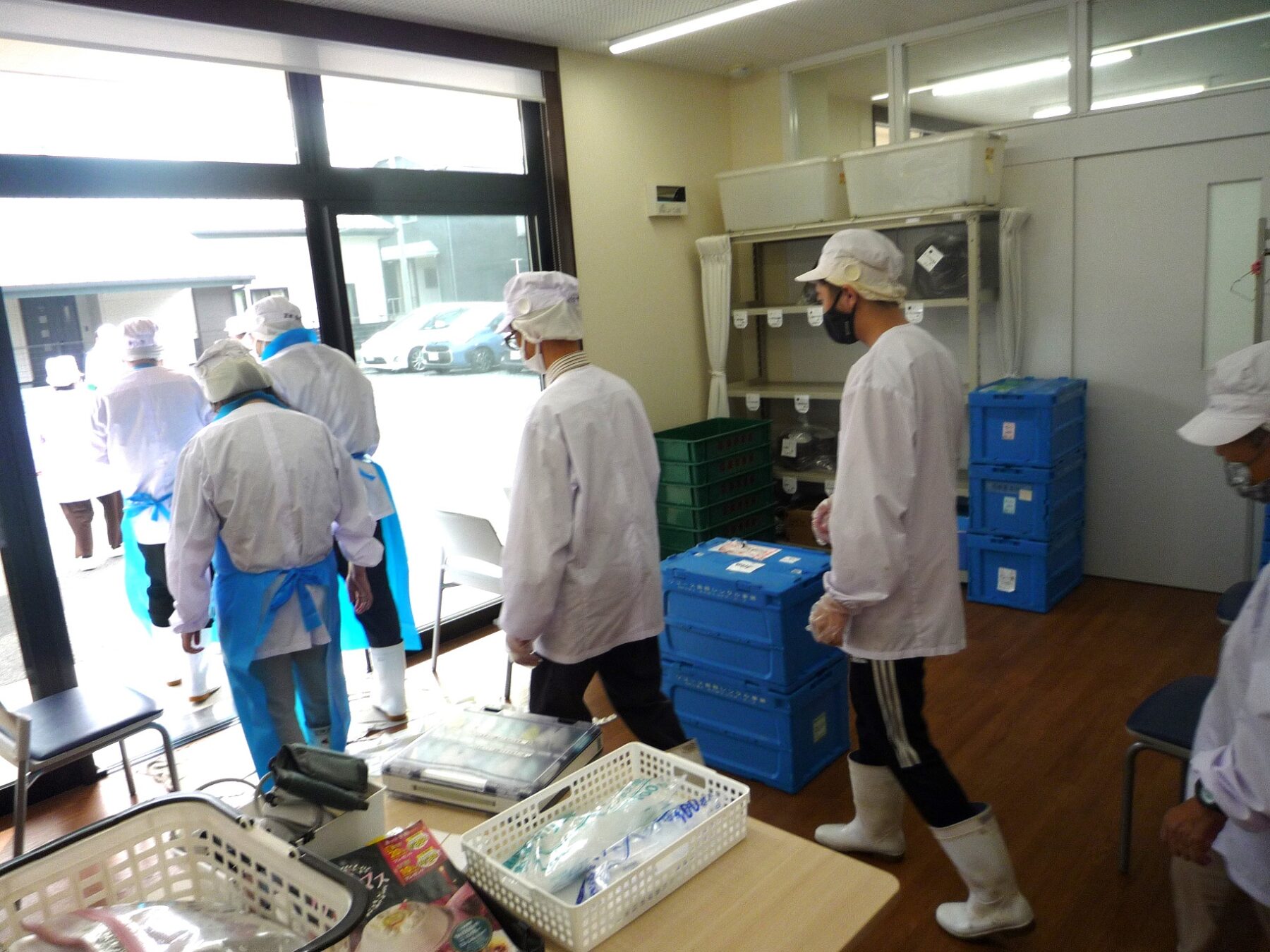 火災時の避難訓練をしました | 社会福祉法人 北九州市手をつなぐ育成会